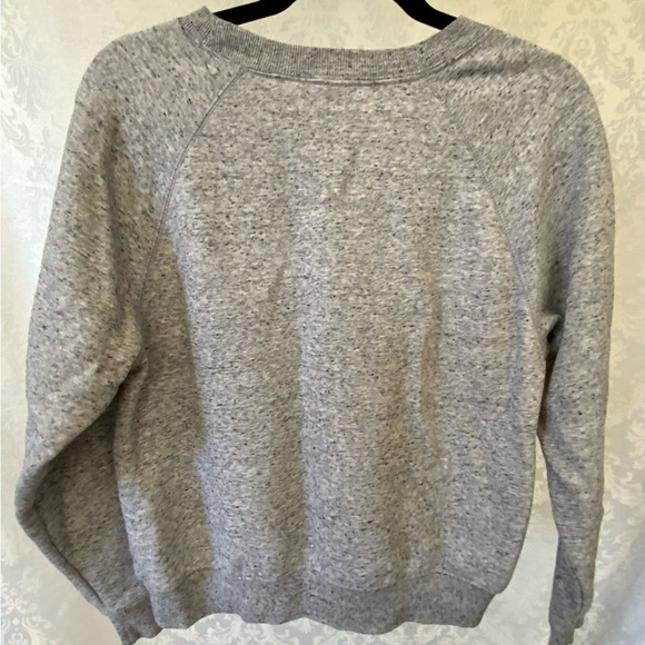 Old Navy Womans Crew Neck Sweatshirt SZ (M) Gray - Picture 5 of 7